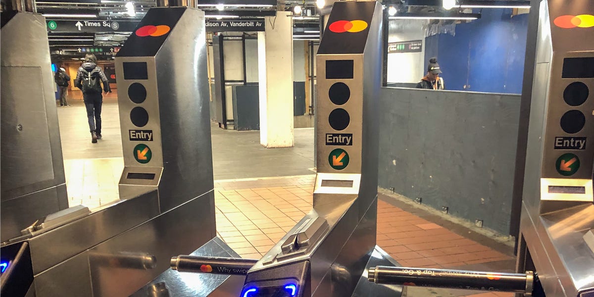 Business Mastercard is working on authenticating transactions with biometric data for transit